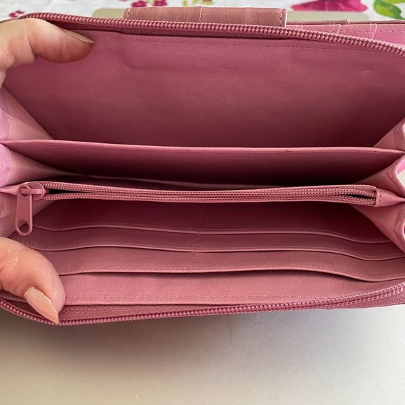 Pink Eel Skin handbag - Picture 7 of 8